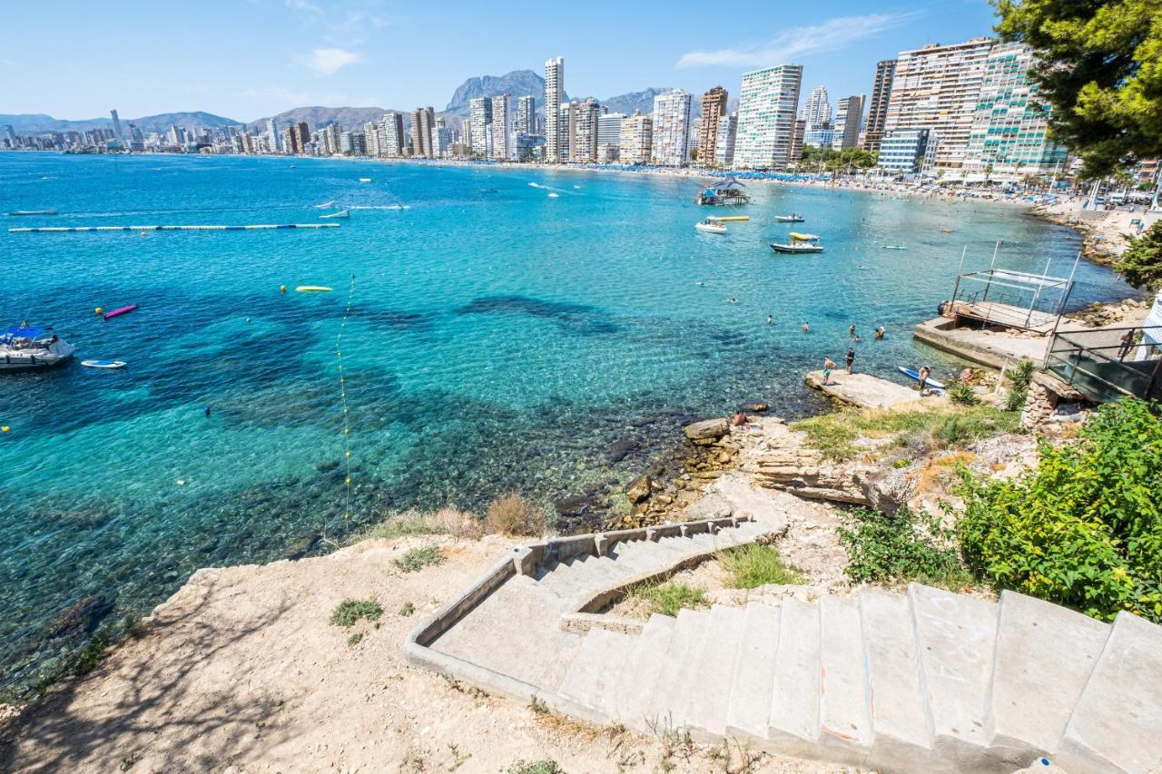 Paraiso Lido Sea Views 1-D Levante Beach Appartement Benidorm Buitenkant foto